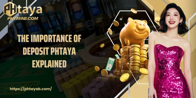 The importance of deposit PHTAYA explained